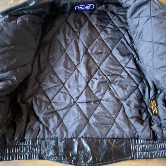 VTG Y2K Polaris Embroidered Leather Jacket - Picture 9 of 16